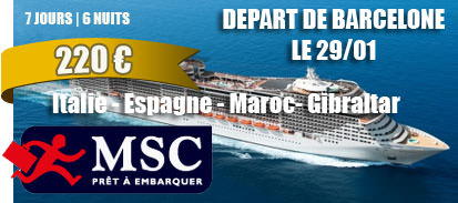 Méditerranée Occidentale 2 (7 jours/6 nuits)