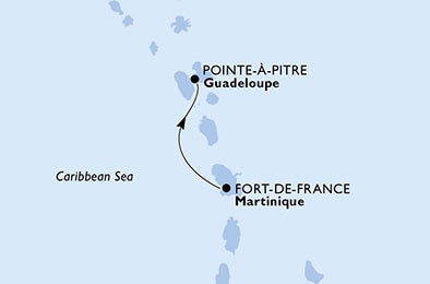 Carte de l'itinéraire
