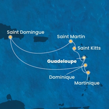 Carte de l'itinéraire