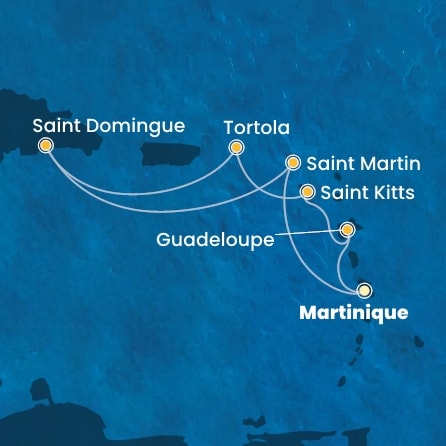 Carte de l'itinéraire