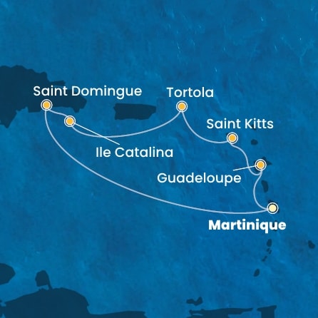 Carte de l'itinéraire