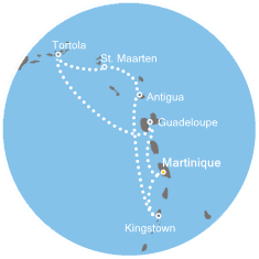 Carte de l'itinéraire