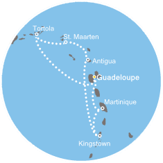Carte de l'itinéraire