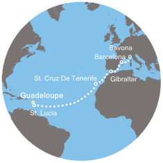 Carte de l'itinéraire