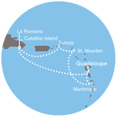 Carte de l'itinéraire