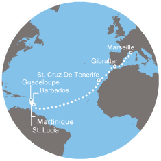 Carte de l'itinéraire