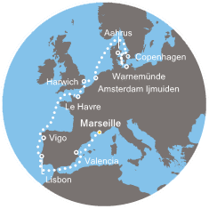 Carte de l'itinéraire