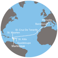Carte de l'itinéraire