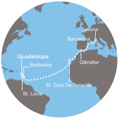 Carte de l'itinéraire
