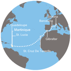 Carte de l'itinéraire