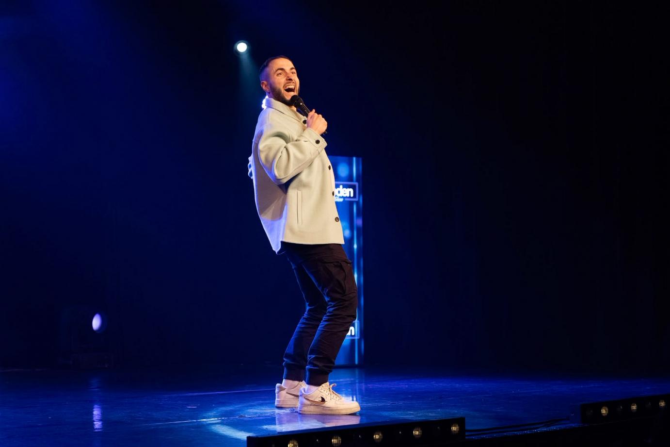 Anthony Cottu sur scène
