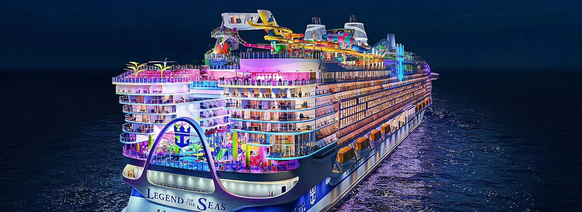 Legend of the Seas en Méditerranée