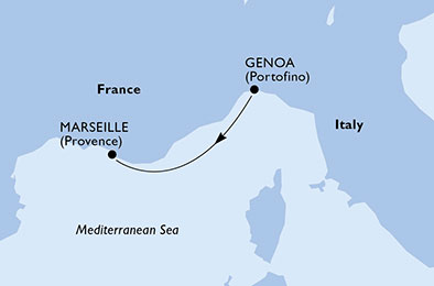  Méditerranée, 2 jours