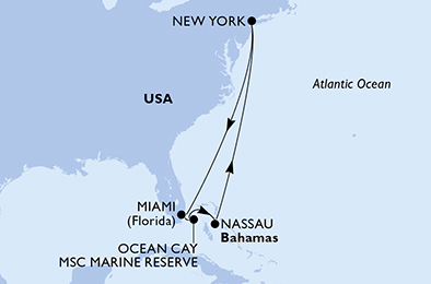 carte Caraïbes et Antilles, 9 jours