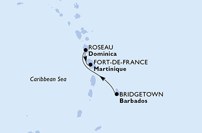  Caraïbes et Antilles, 3 jours