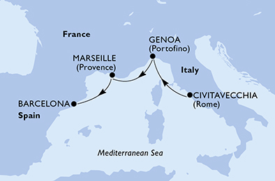 carte Transatlantiques, 4 jours