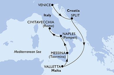 carte Transatlantiques, 7 jours