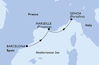 carte Transatlantiques, 3 jours