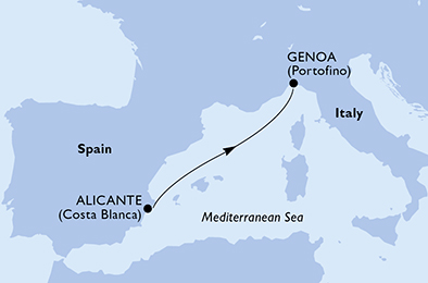  Méditerranée, 3 jours