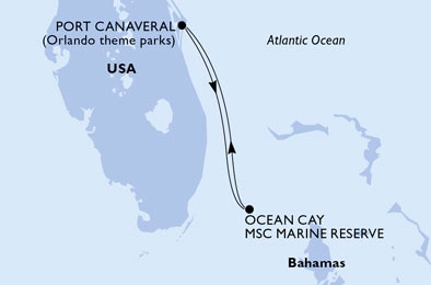 carte Caraïbes et Antilles, 4 jours