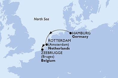  Europe du Nord, 4 jours