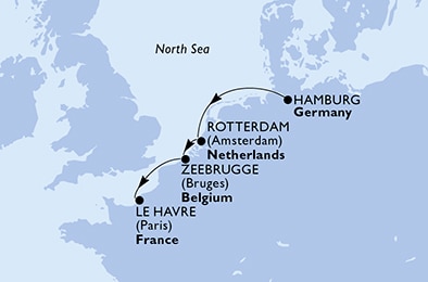  Europe du Nord, 5 jours