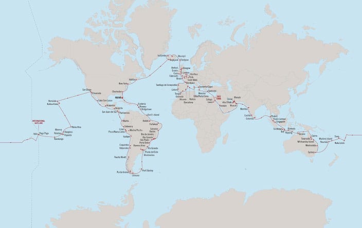 carte Etats-Unis, Saint-Barthélemy, République dominicaine, Barbade, Guyane – 181 jours