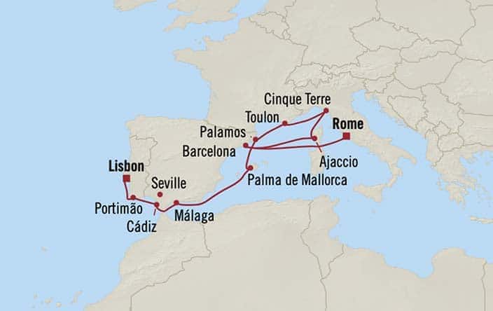 carte Asie, 16 jours