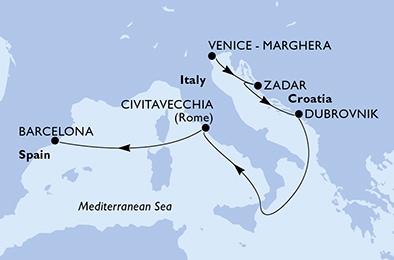 carte Transatlantiques, 7 jours