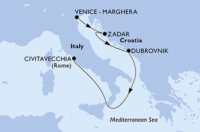 carte Transatlantiques, 5 jours