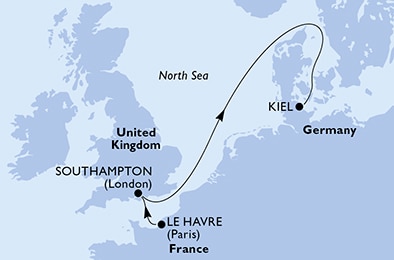 carte Transatlantiques, 5 jours