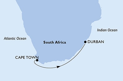 carte Afrique, 4 jours
