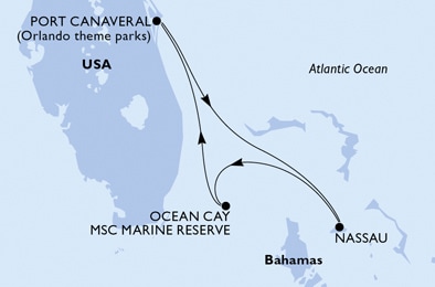 carte Caraïbes et Antilles, 5 jours