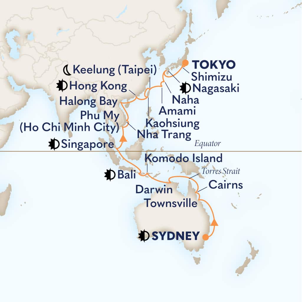 carte Tour du Monde, 39 jours