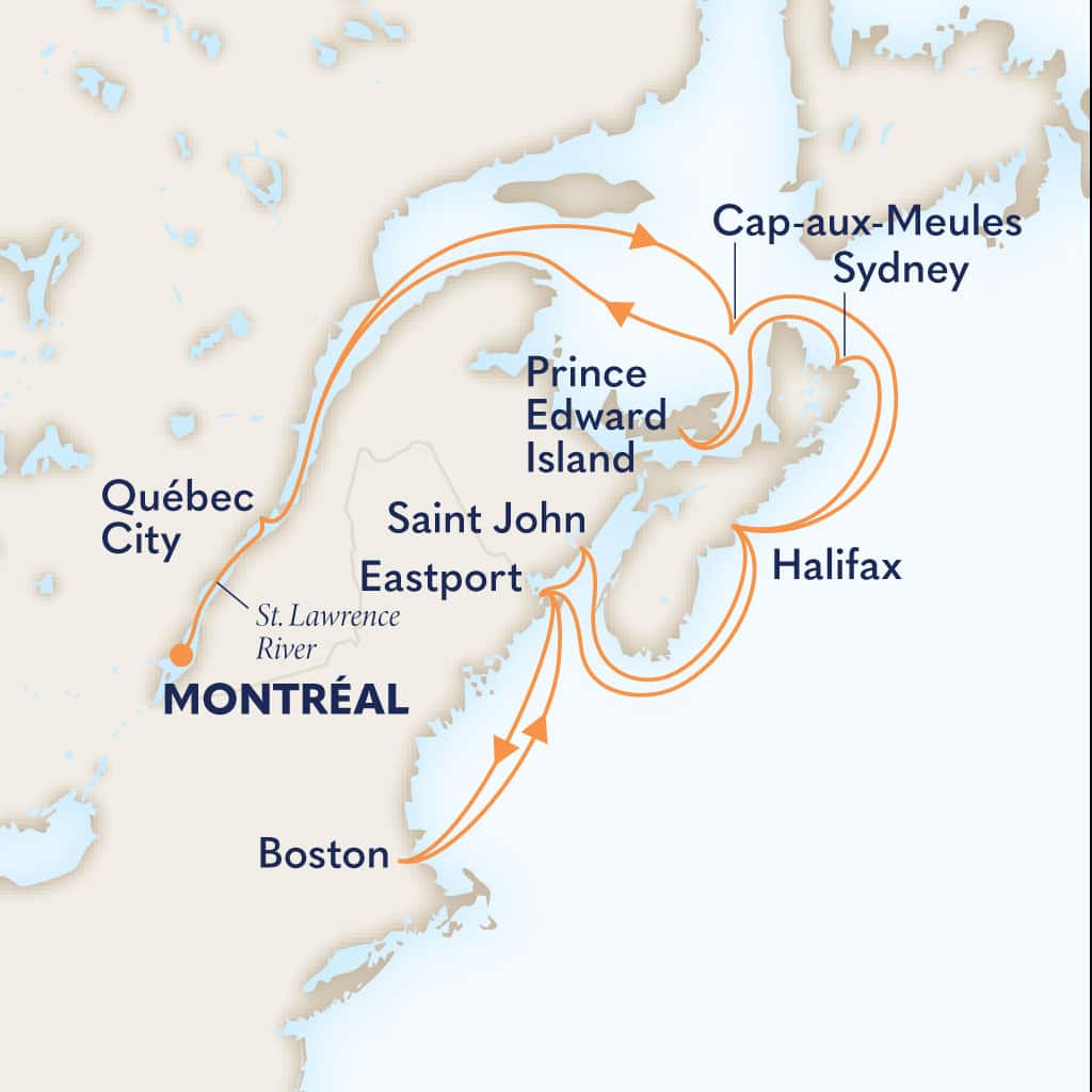 carte Canada & Etats-Unis, 15 jours