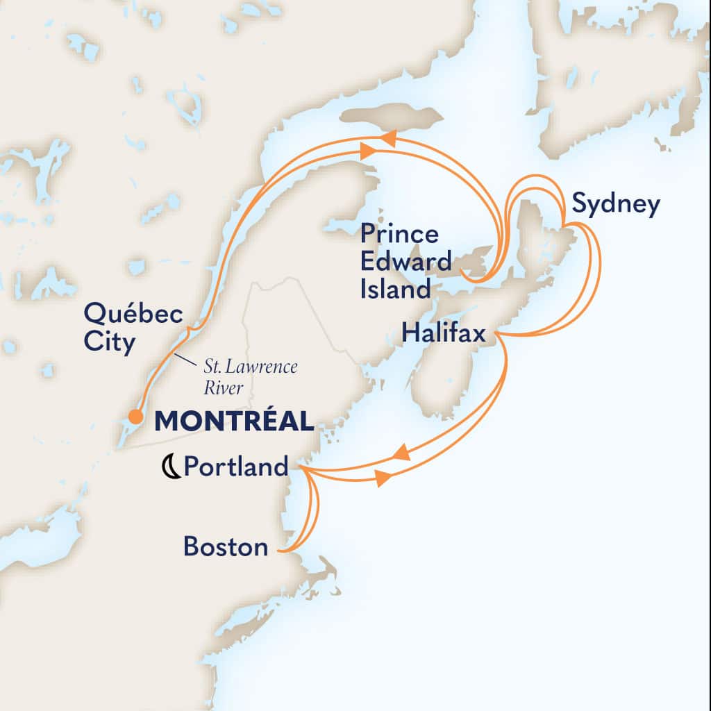 carte Canada & Etats-Unis, 15 jours