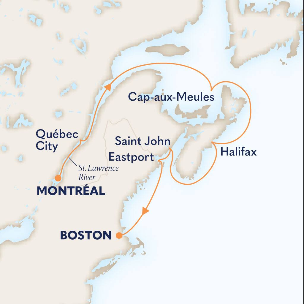 carte Canada & Etats-Unis, 8 jours