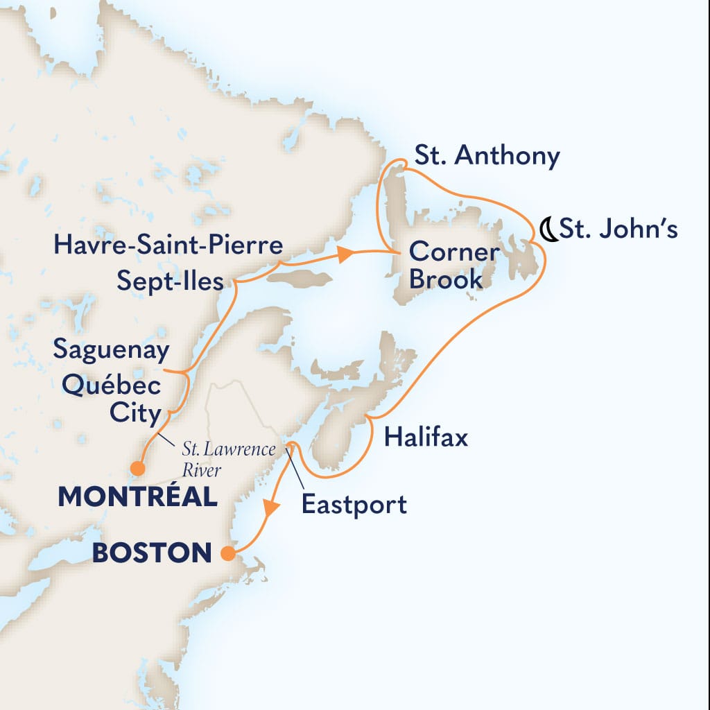 carte Canada & Etats-Unis, 12 jours