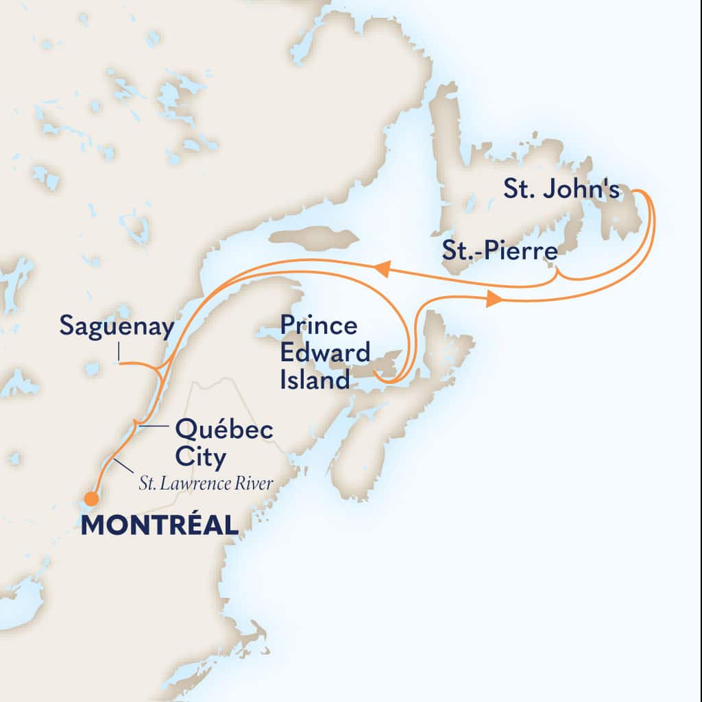 carte Canada & Saint-Pierre-et-Miquelon, 11 jours