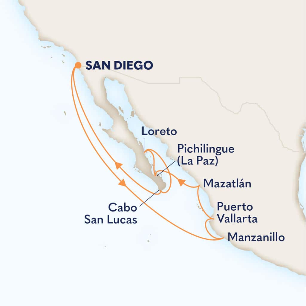 carte Etats-Unis & Mexique, 12 jours
