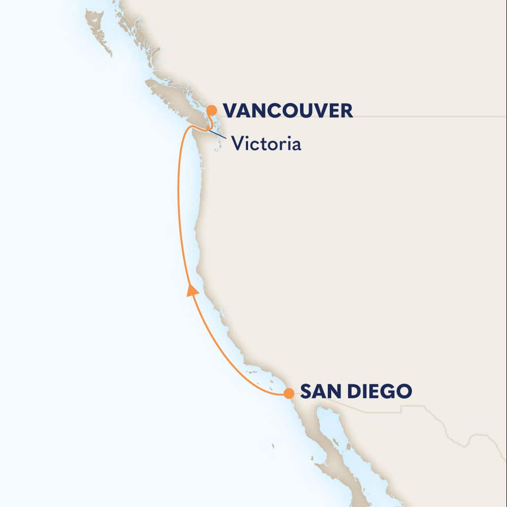 carte Etats-Unis & Canada, 5 jours