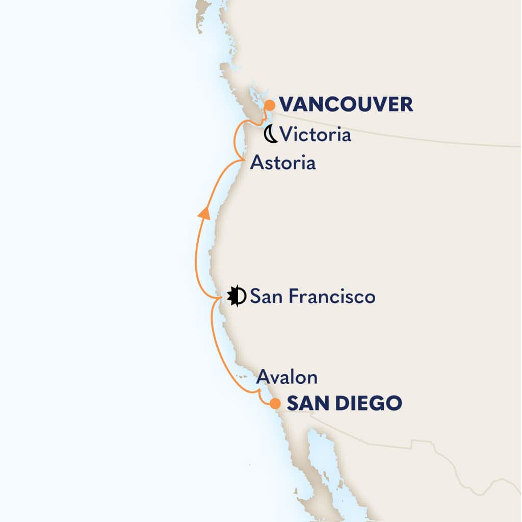 carte Etats-Unis & Canada, 8 jours