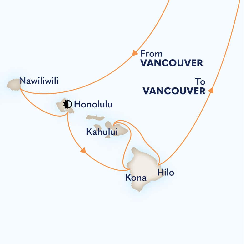 carte Canada & Etats-Unis, 18 jours