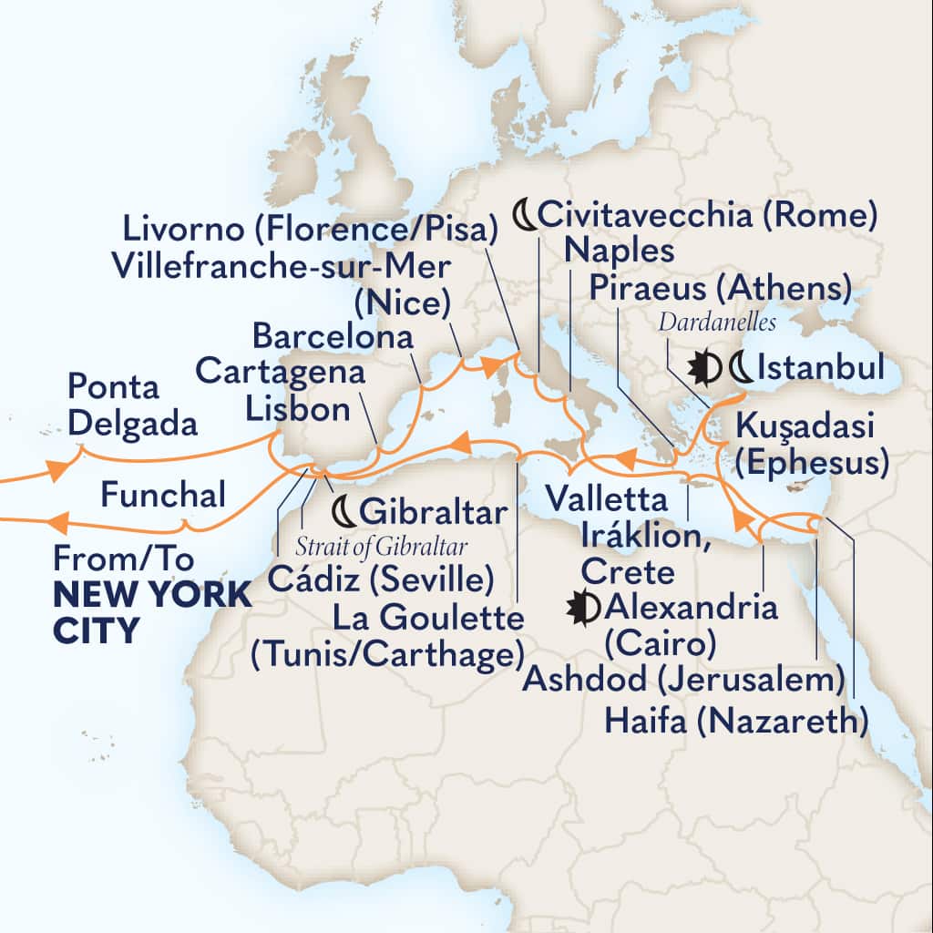 carte Etats-Unis & Portugal & Espagne & France & Italie, 46 jours