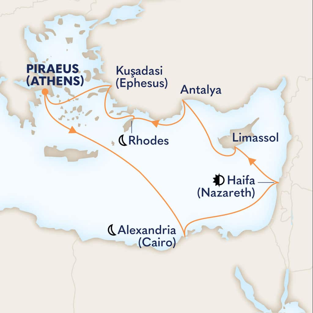carte Grèce & Turquie, 12 jours