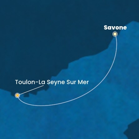 carte Méditerranée, 2 jours