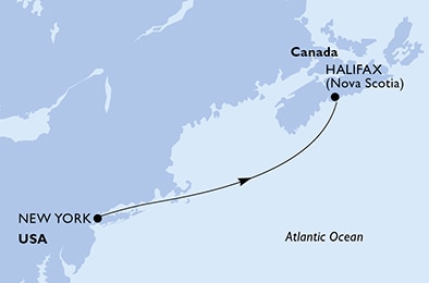 carte Transatlantiques, 3 jours