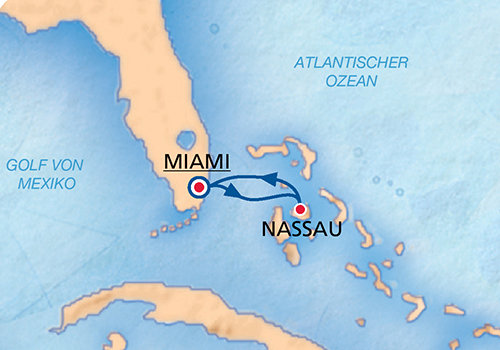 carte Bahamas, 4 jours