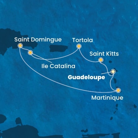 Carte de l'itinéraire