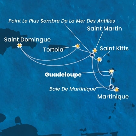 Carte de l'itinéraire